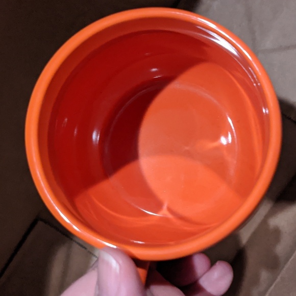 Mug Orange Thanksgiving Fall Autumn Cup Planter Gorgeous Novelty - Picture 3 of 3